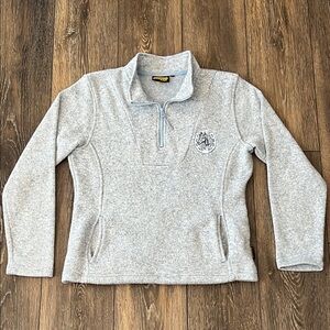 Renegade Club Blue Quarter-Zip Pullover Women’s Size Small